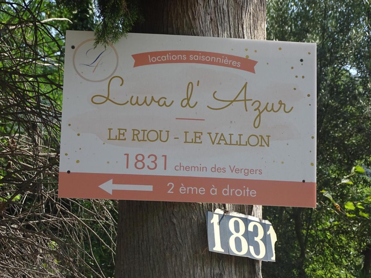Luva D'Azur, Rez De Villa Le Riou - Le Vallon Le Bar-sur-Loup Esterno foto