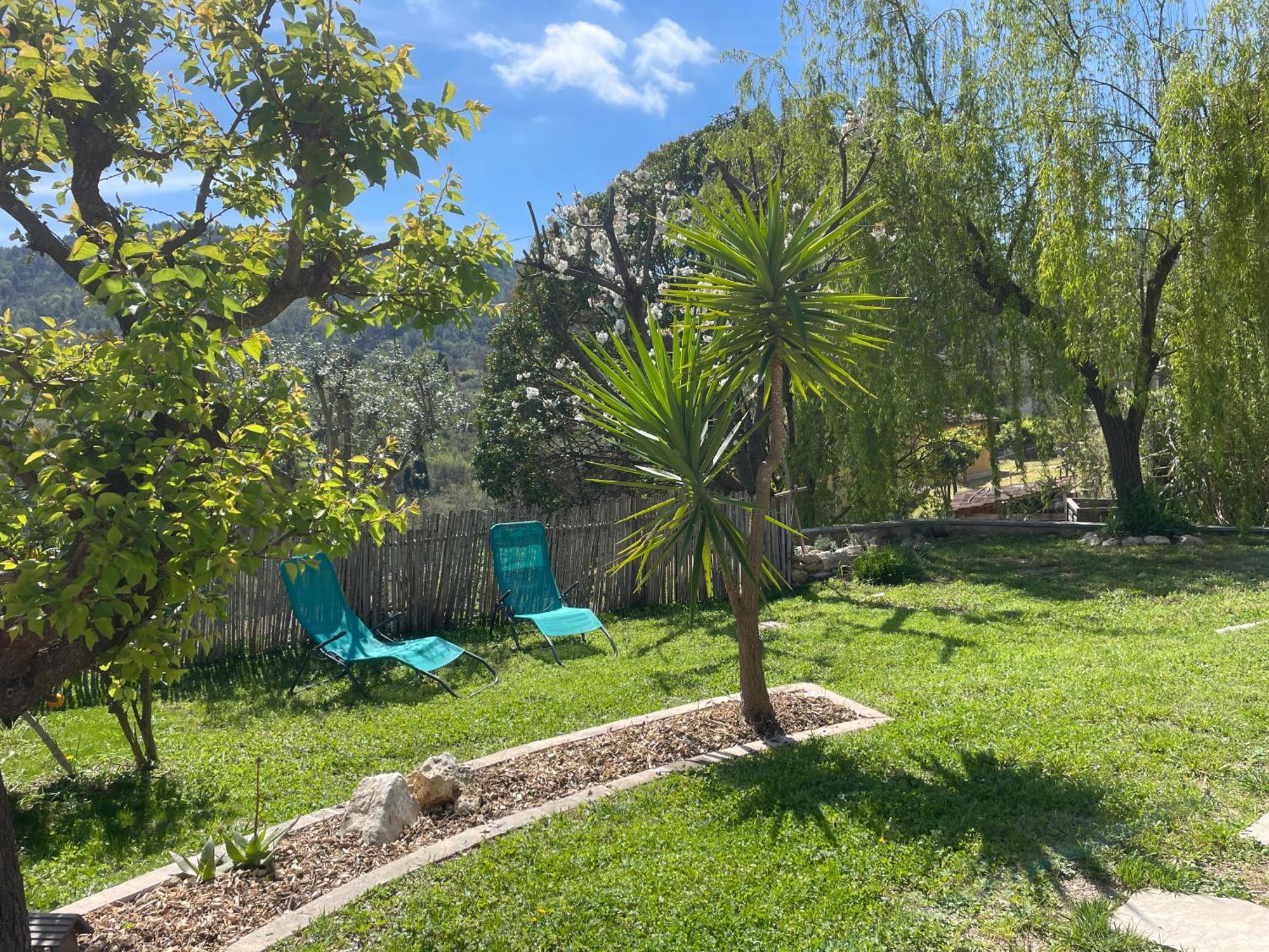 Luva D'Azur, Rez De Villa Le Riou - Le Vallon Le Bar-sur-Loup Esterno foto