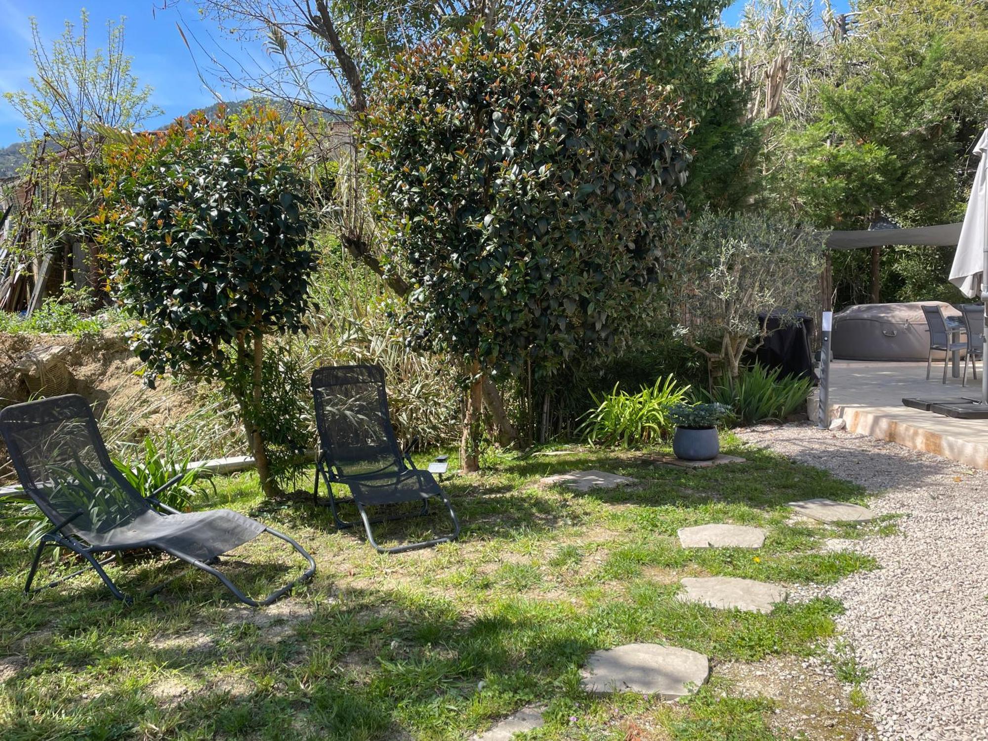 Luva D'Azur, Rez De Villa Le Riou - Le Vallon Le Bar-sur-Loup Esterno foto