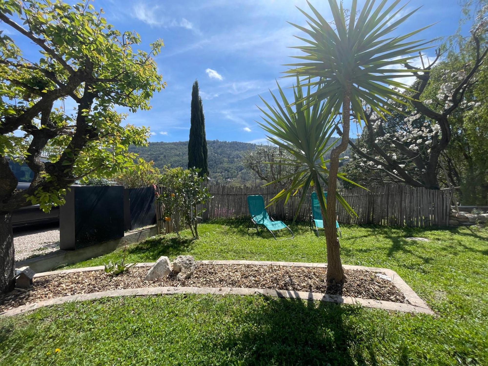 Luva D'Azur, Rez De Villa Le Riou - Le Vallon Le Bar-sur-Loup Esterno foto