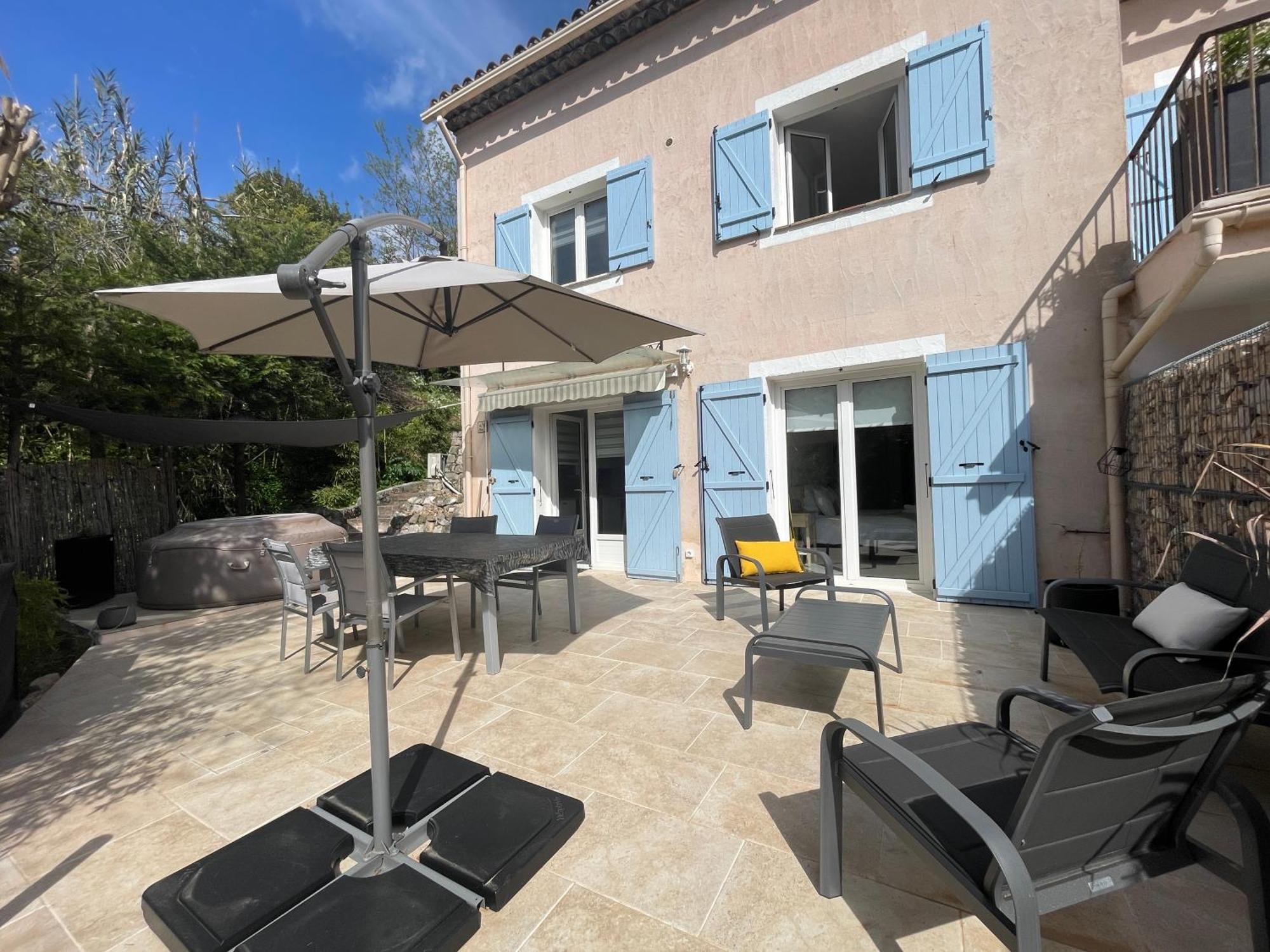 Luva D'Azur, Rez De Villa Le Riou - Le Vallon Le Bar-sur-Loup Esterno foto