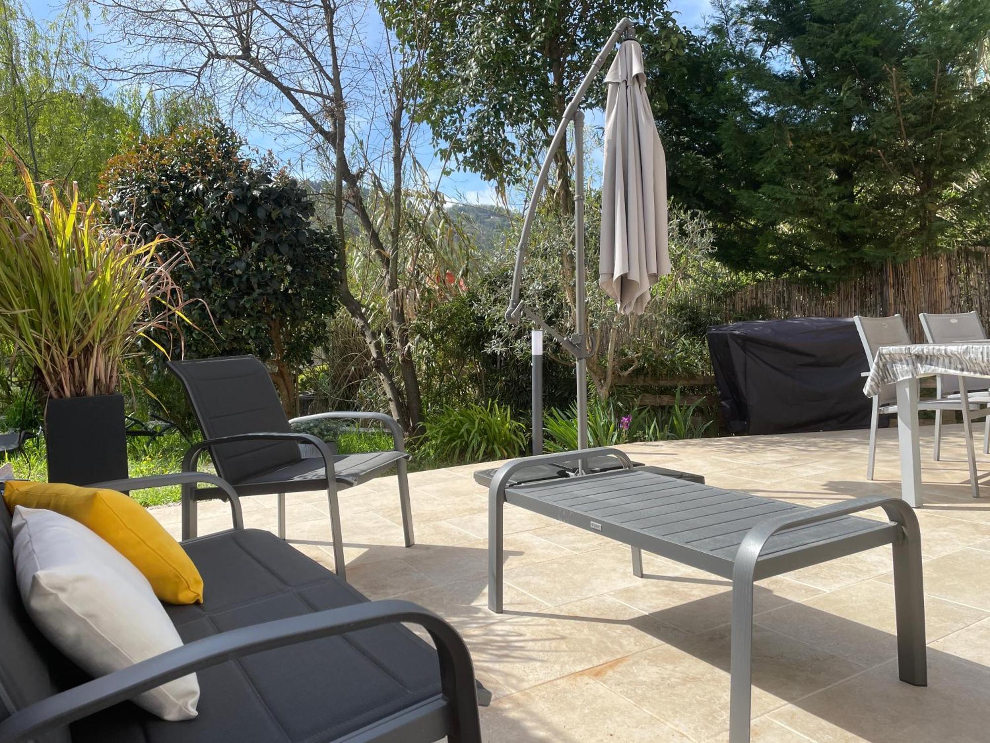 Luva D'Azur, Rez De Villa Le Riou - Le Vallon Le Bar-sur-Loup Esterno foto