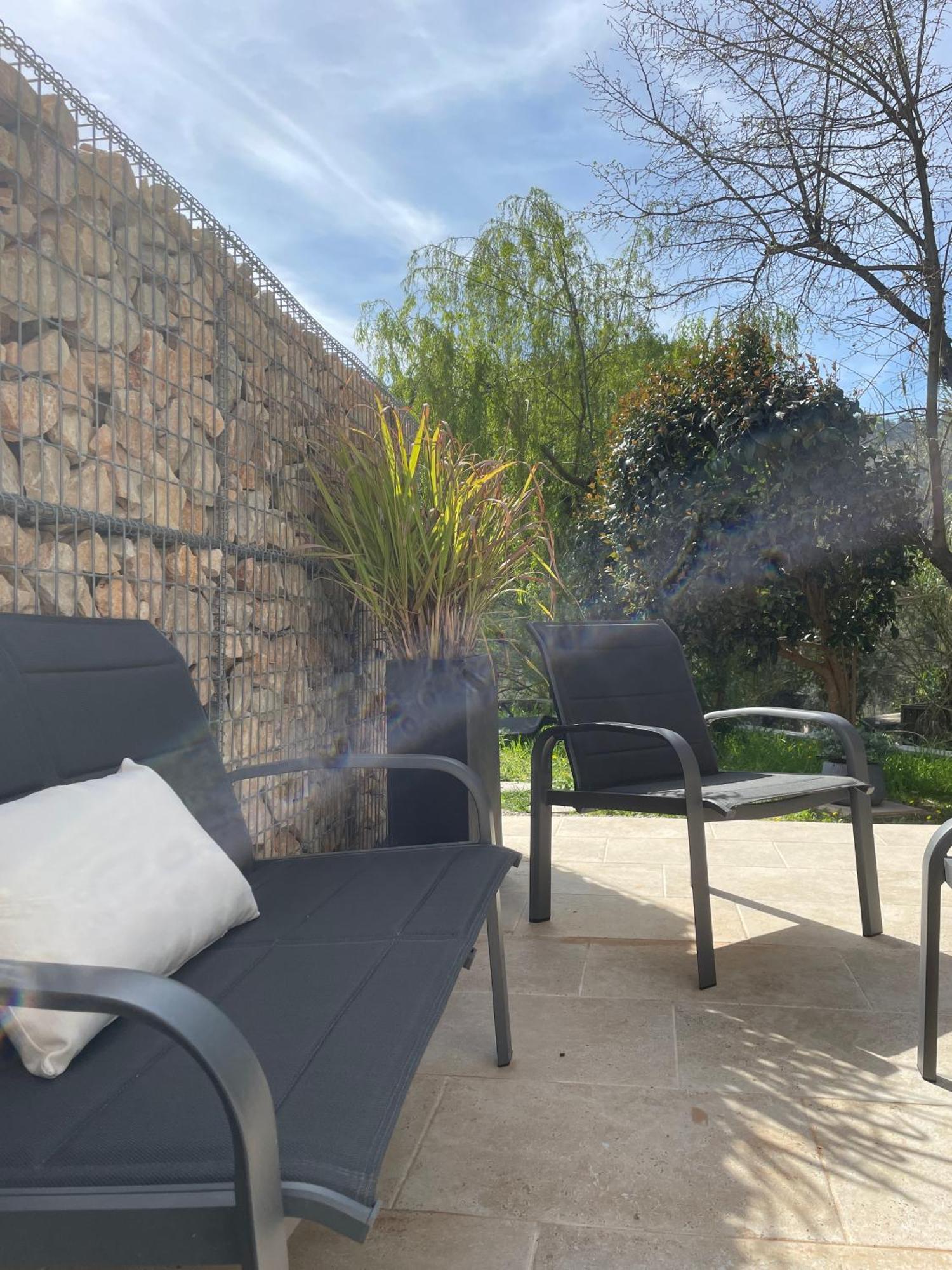 Luva D'Azur, Rez De Villa Le Riou - Le Vallon Le Bar-sur-Loup Esterno foto