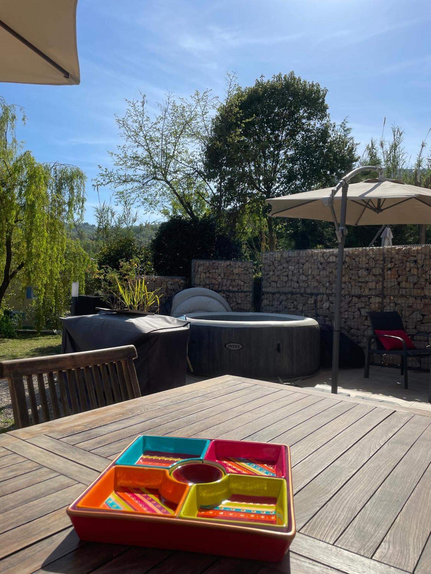 Luva D'Azur, Rez De Villa Le Riou - Le Vallon Le Bar-sur-Loup Esterno foto