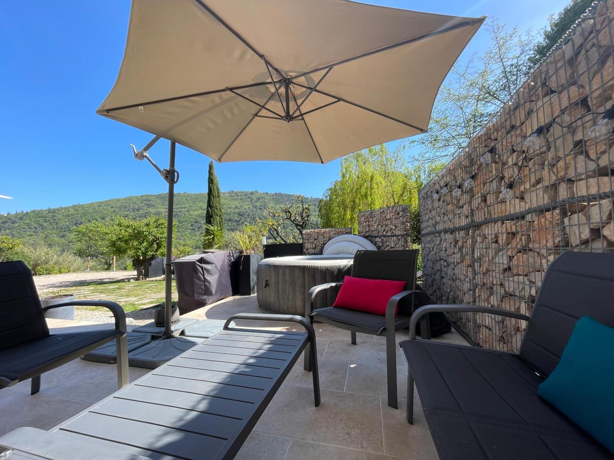 Luva D'Azur, Rez De Villa Le Riou - Le Vallon Le Bar-sur-Loup Esterno foto