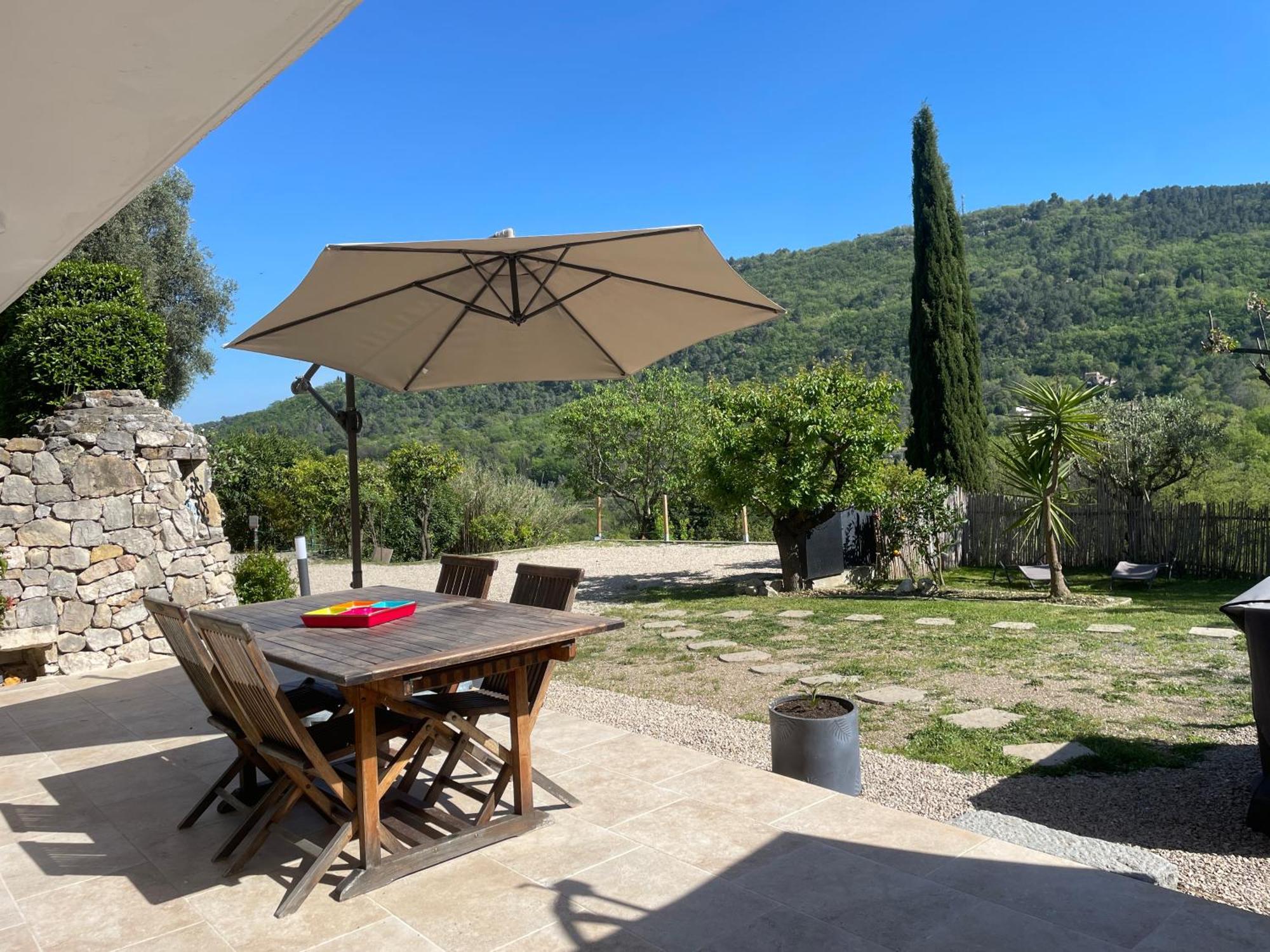 Luva D'Azur, Rez De Villa Le Riou - Le Vallon Le Bar-sur-Loup Esterno foto