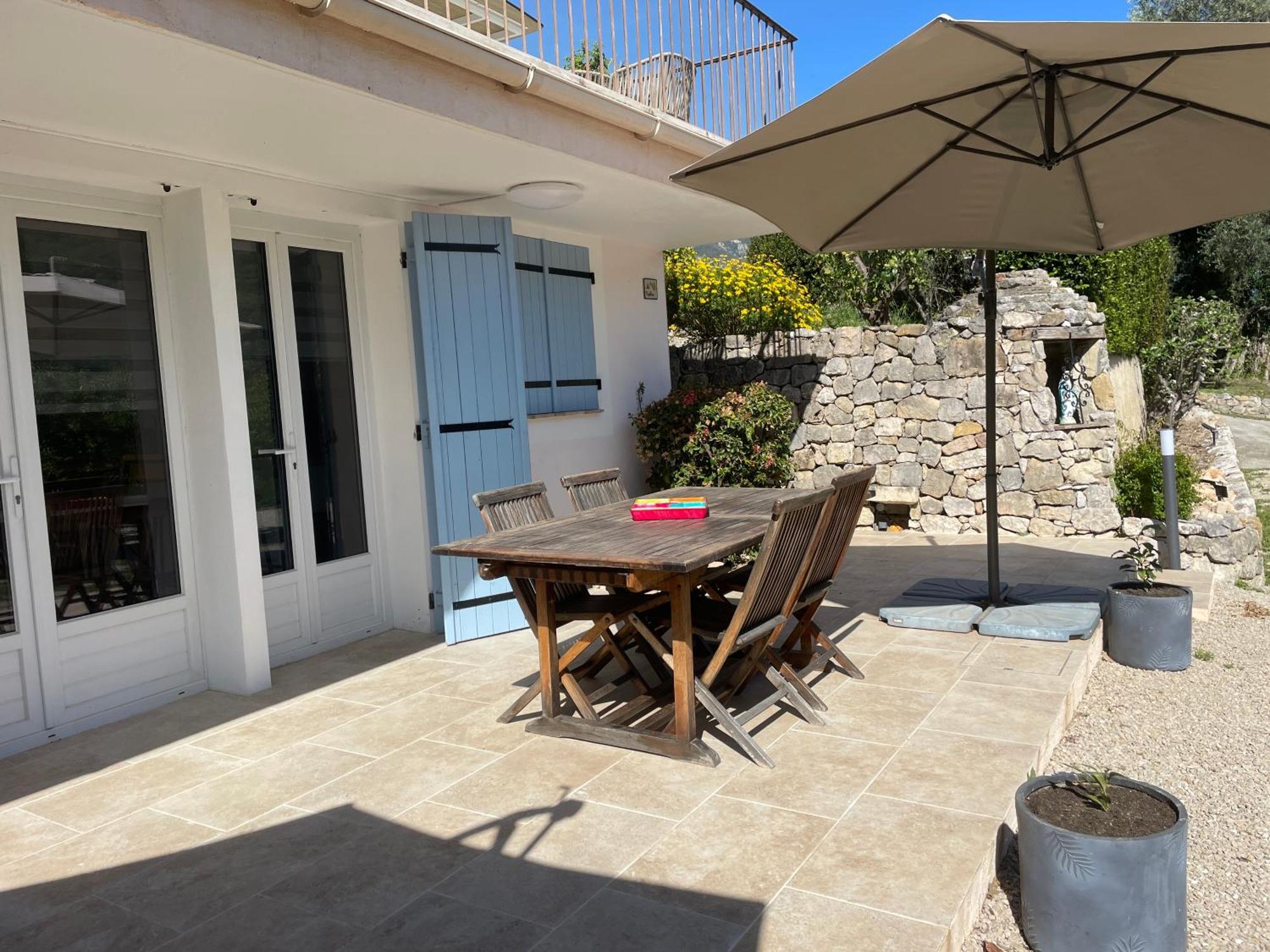 Luva D'Azur, Rez De Villa Le Riou - Le Vallon Le Bar-sur-Loup Esterno foto