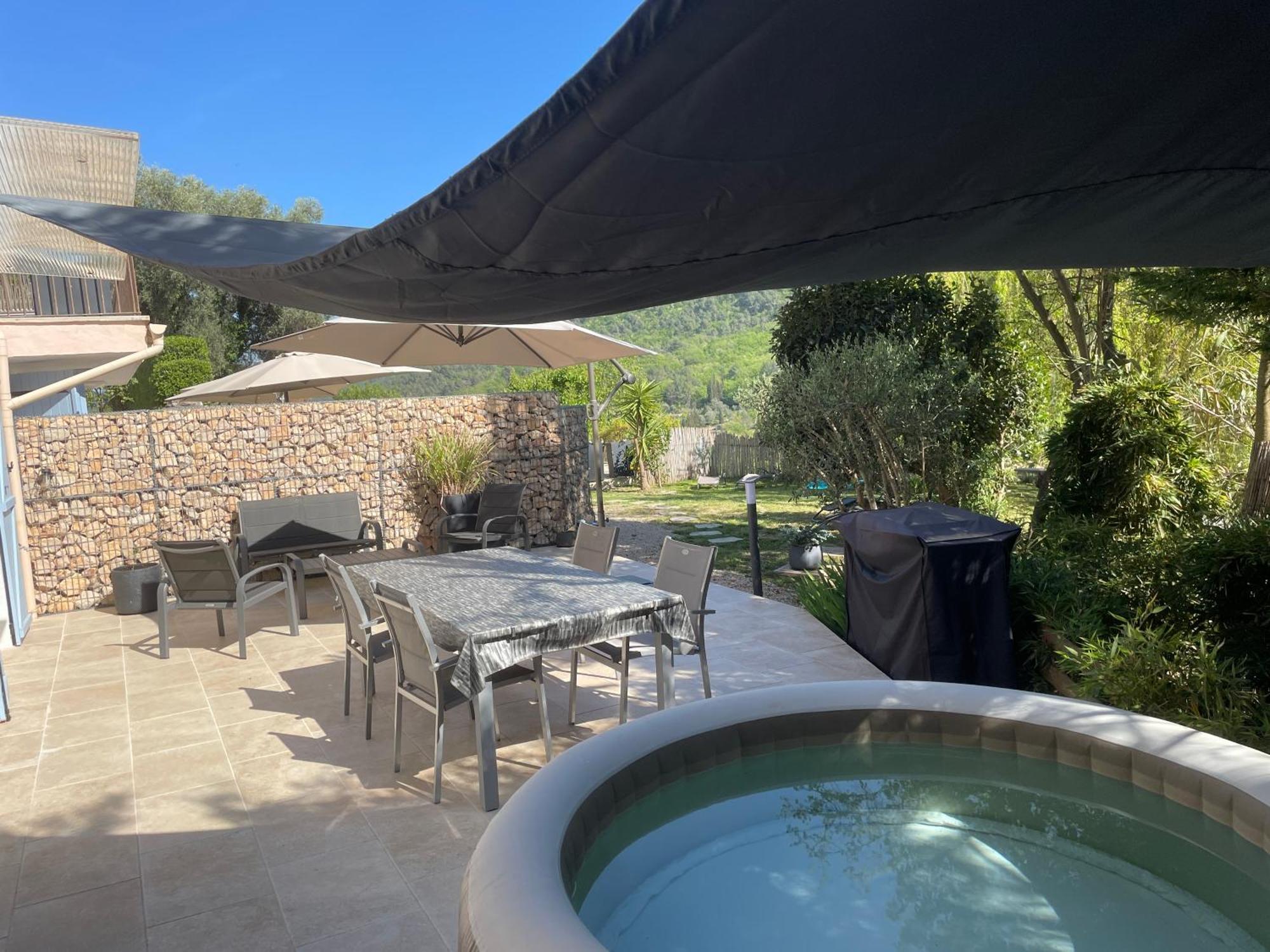 Luva D'Azur, Rez De Villa Le Riou - Le Vallon Le Bar-sur-Loup Esterno foto
