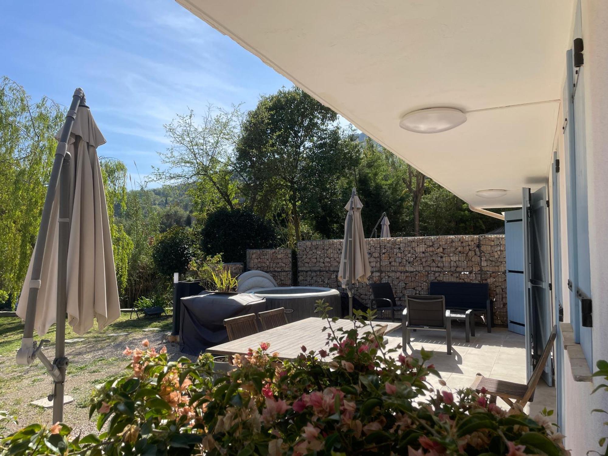 Luva D'Azur, Rez De Villa Le Riou - Le Vallon Le Bar-sur-Loup Esterno foto