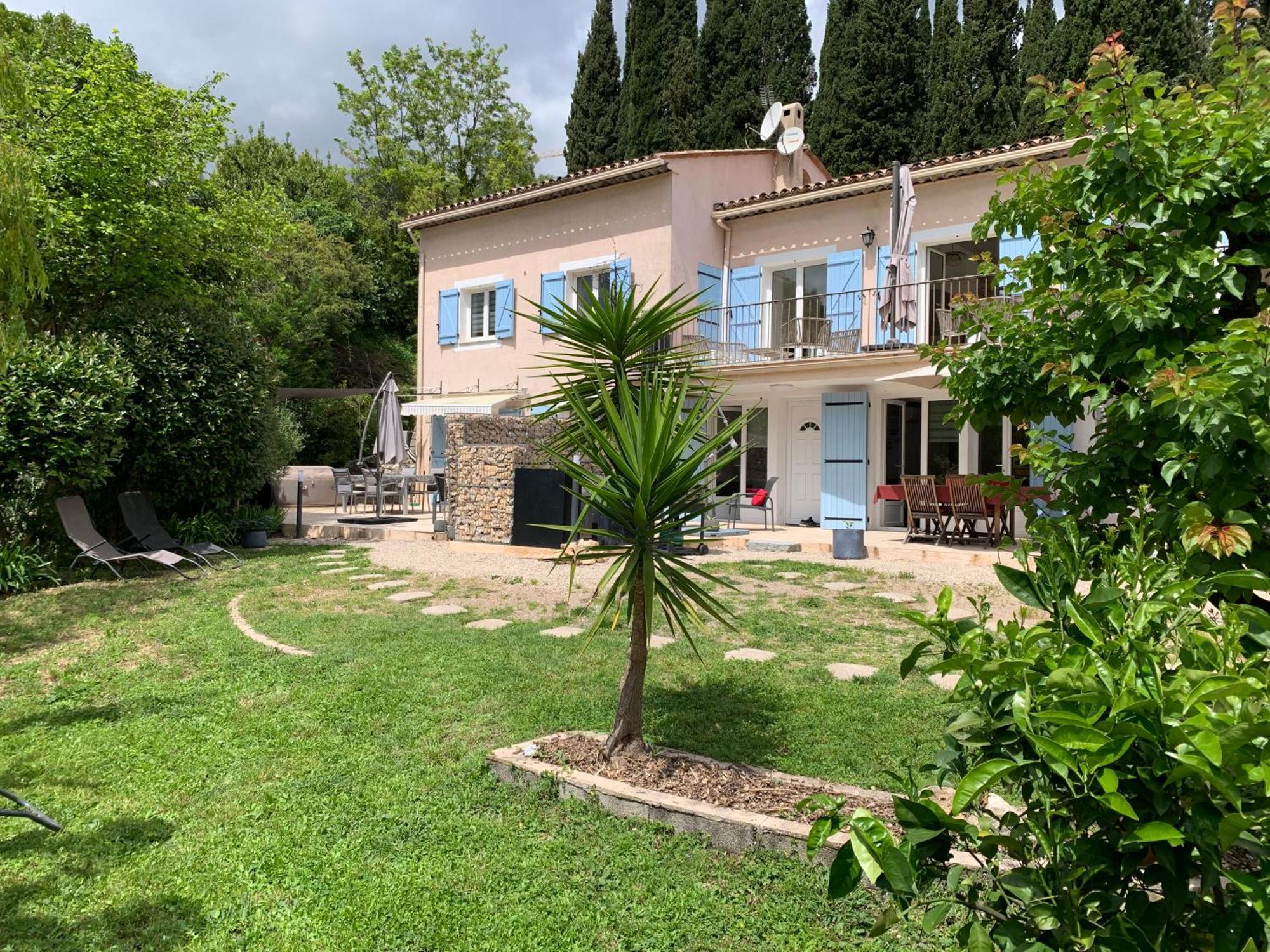 Luva D'Azur, Rez De Villa Le Riou - Le Vallon Le Bar-sur-Loup Esterno foto